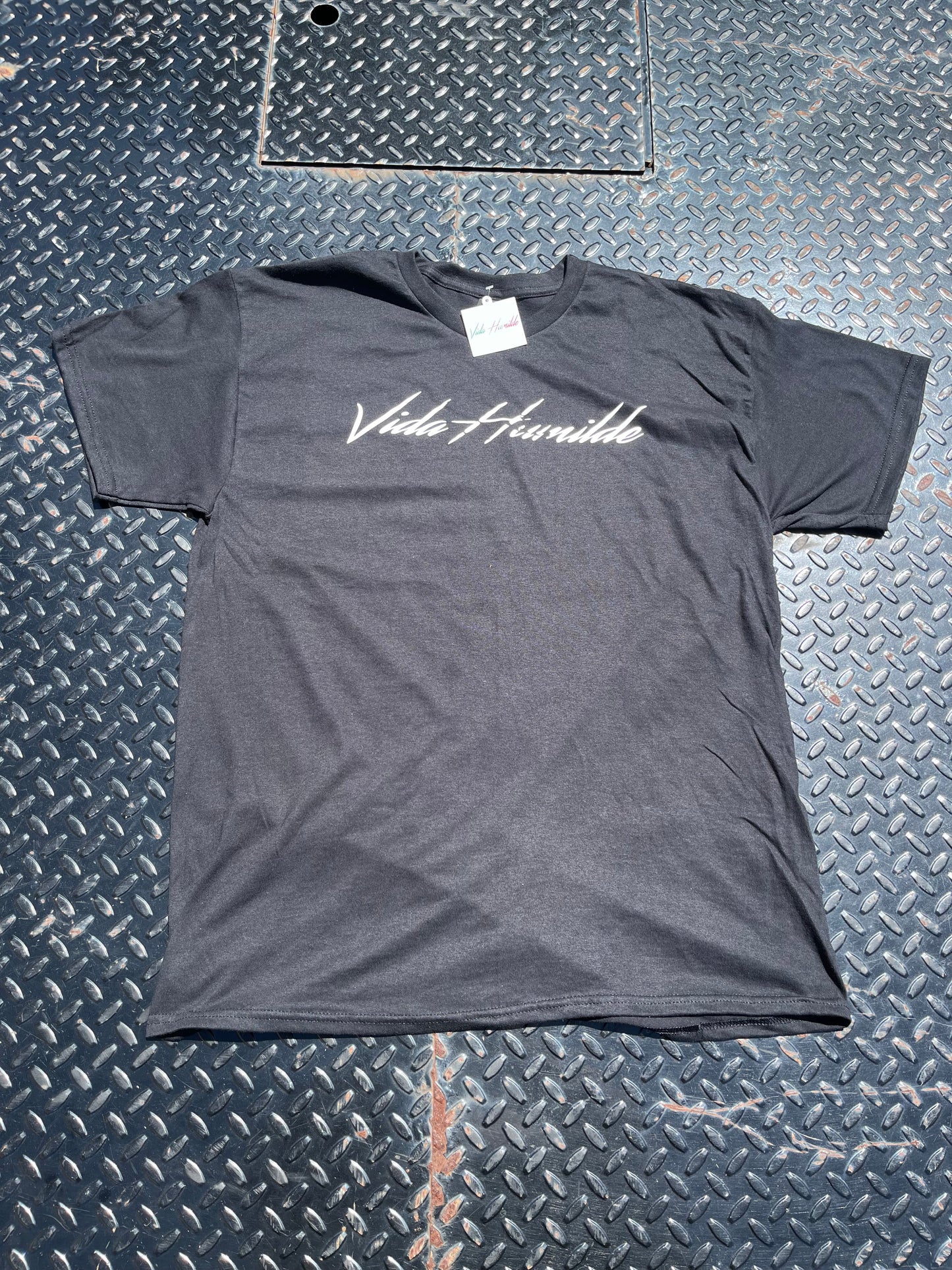 Black Vida humilde t-shirt
