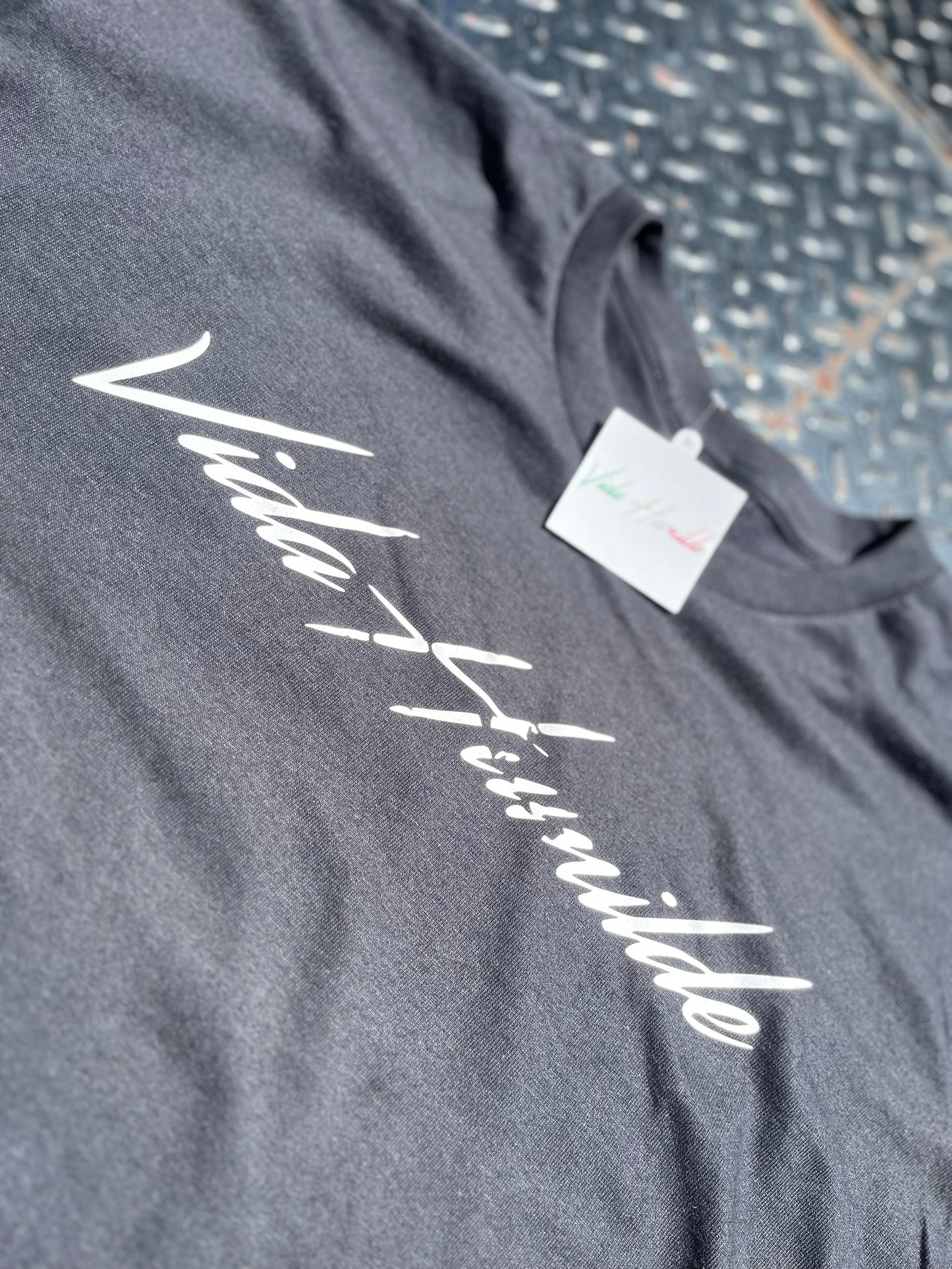 Black Vida humilde t-shirt